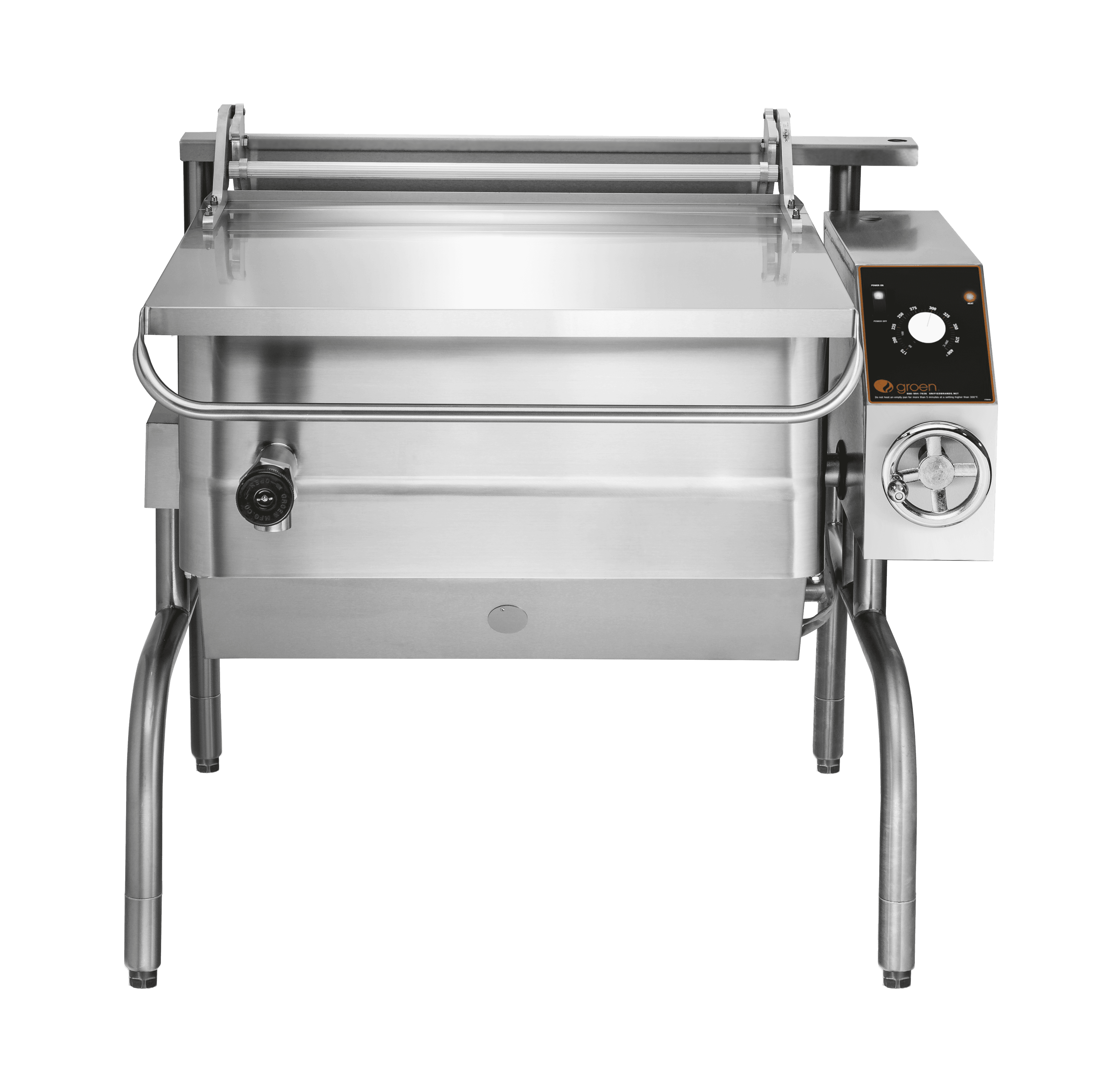 Groen – 40-gallon gas braising pan, Classic Controls – BPM-40GC