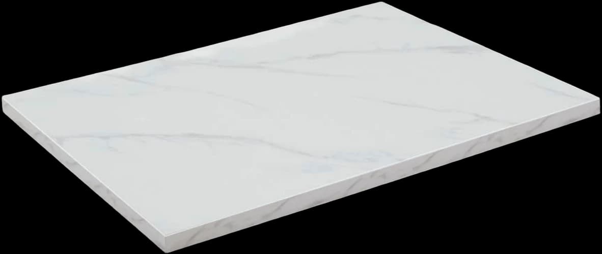 ATS Laminated Table Top, 30" x 48", Calcutta Marble