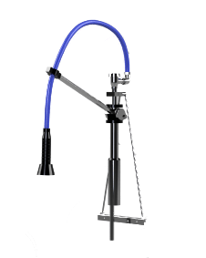HIMI Products – Instinct Pre-Rinse Faucet Mini Unit with 36″ Hose, V Mount Bracket & Vacuum Breaker – IF7004