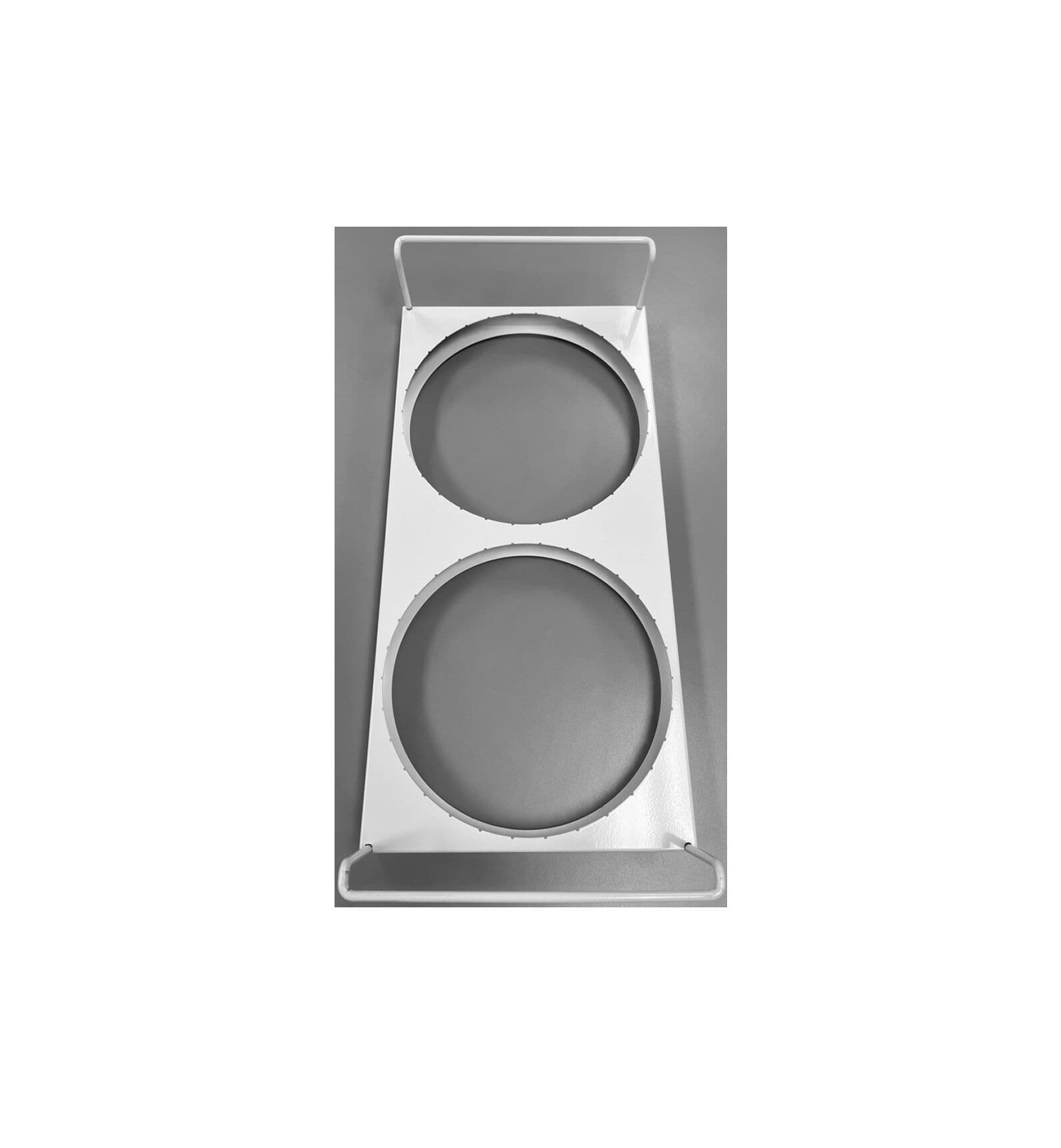 Celcold Essential – Metal Tub Holder – Dual Tub Organizer for Ice Cream Cabinets – CEFTH