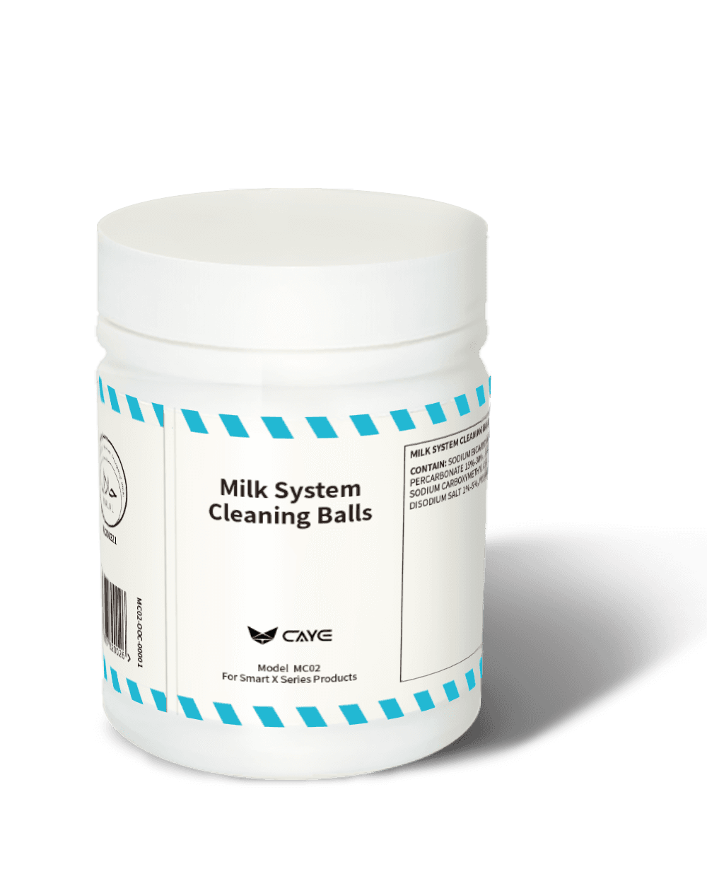 CAYE Milk System Cleaning Balls, 3 g (15 mm), 100 pcs