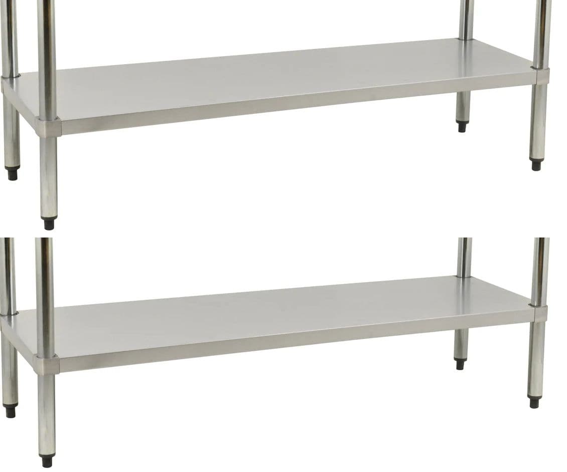 24″ x 24″ Galvanized Undershelf for 17577 and 23793 Elite Series Worktables