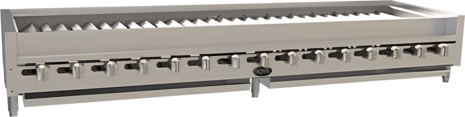 Royal RKTB-84 84″ Radiant Natural Gas Shish Kabob Broiler – 252,000 BTU