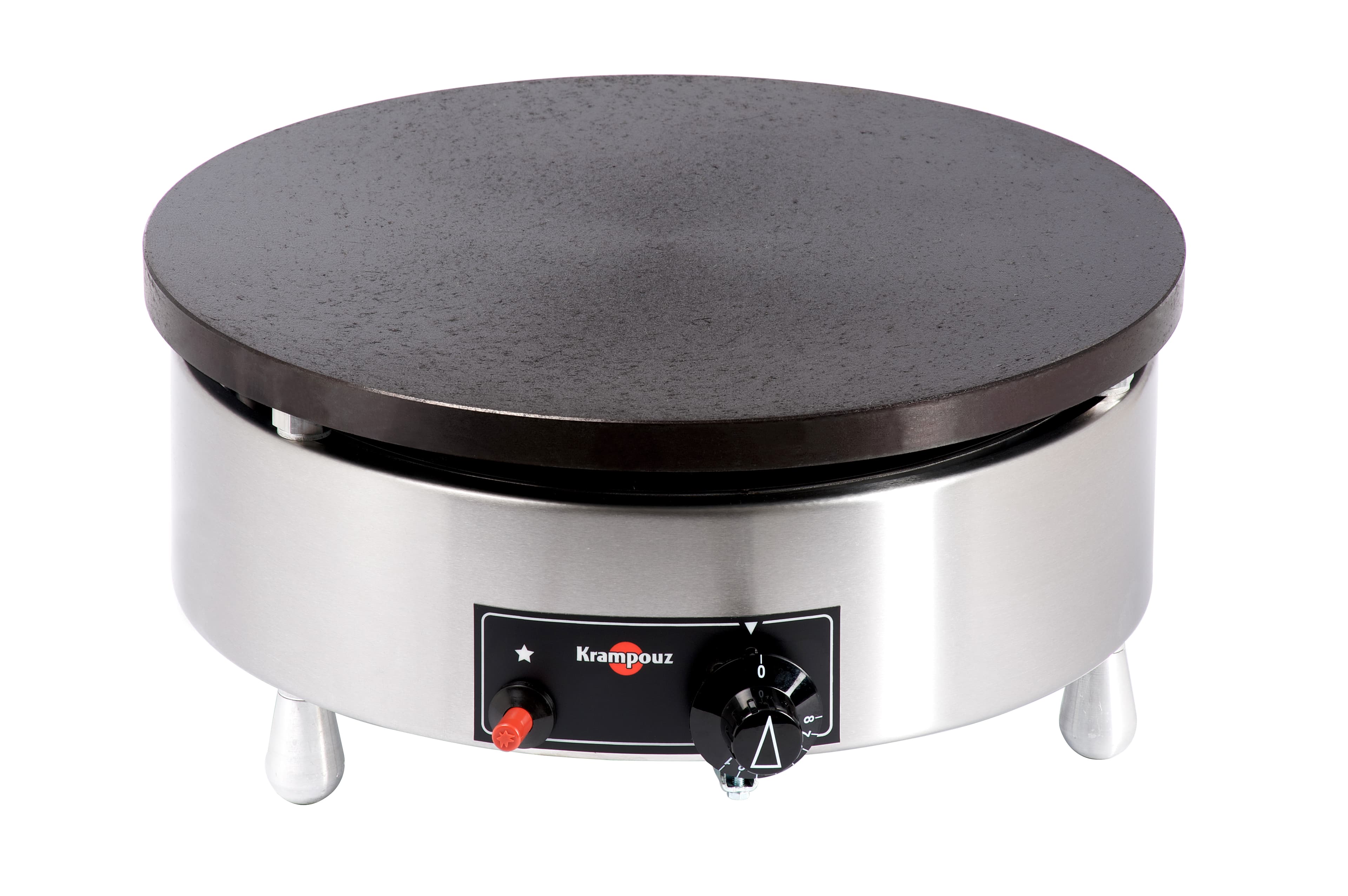 Krampouz – Single Round Gas Crepe Griddle, UL, Propane – CGBIP4P
