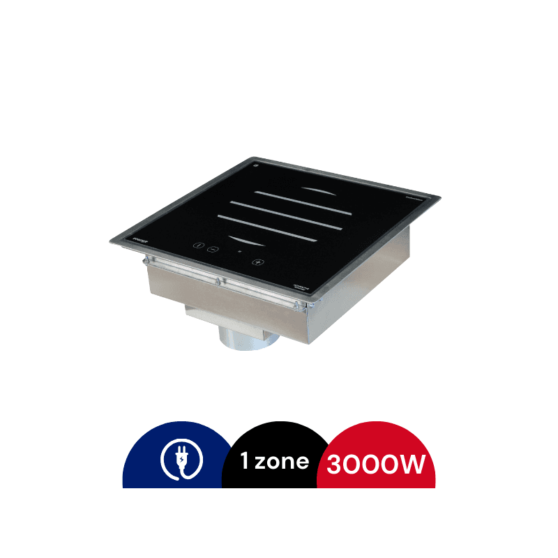 Adventys GL 650 DI 1-Zone Induction Cooktop