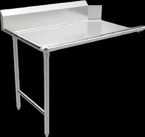 ATS MET Clean Dish Table Extension, 60" W x 30" D, Right Side Model