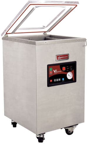 Floor Model Heavy-duty Vacuum Packaging Machine with 1.47 HP and Two 19″ Seal Bars