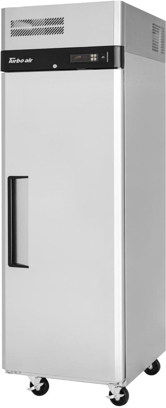 Turbo Air - M3 25.25" Reach-in One Solid Doors Refrigerator with 3 PE Coated Wire Shelves - M3R19-1-N6 (ETA 5-6 Weeks)