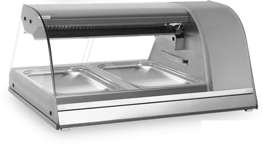 Igloo CDCD2 37″ Refrigerated Countertop Case, Curved Glass, 26″ Deep