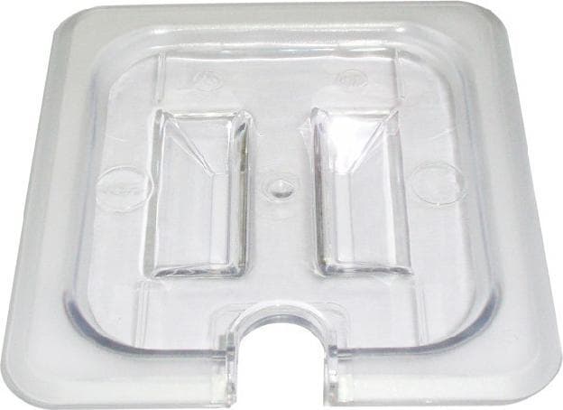 Polycarbonate Clear Slotted Cover for 1/3 Size Food Pans