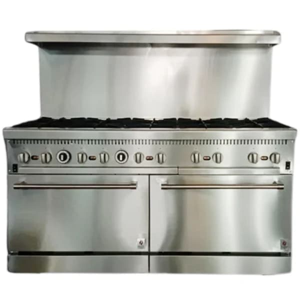 HOTZONE – 10 BURNER RANGE W/CONVECTION OVEN 60″