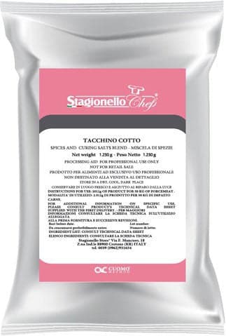 Stagionello Curing Salts and Spice Blends for Cooked Turkey 1.23 kg / bag