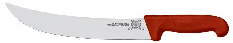12" Steak Knife with Red Super Fiber Handle