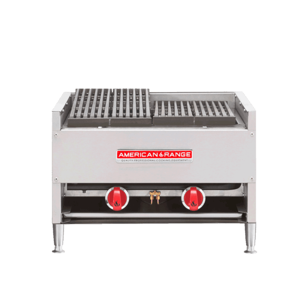 American Range – 36″ Char-Rock Broiler, Stainless Steel, Adjustable Top Radiant Broilers – AECB-36