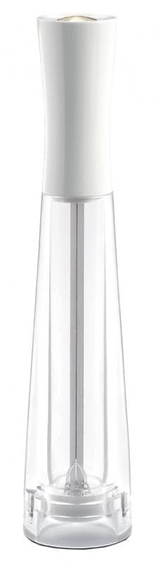 Tosca Series – 10" Salt Mill White Beech Wood with Acrylic Resin Base