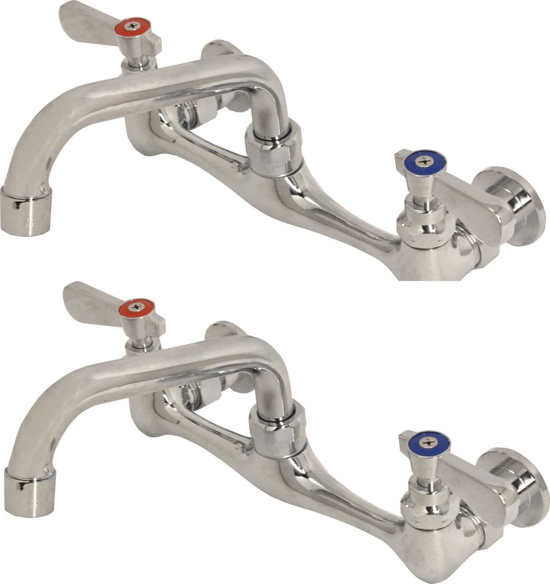 Splash Mounted 6" Spout Faucet for 18″ x 18″ – One Tub Sinks and Blender Station
