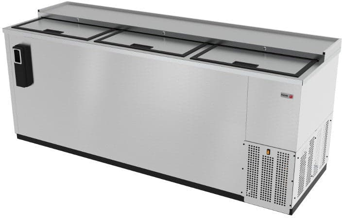 Fagor - FBC Serie 115V, 80" Stainless Steel Bottle Cooler with 7 Dividers - FBC-79S