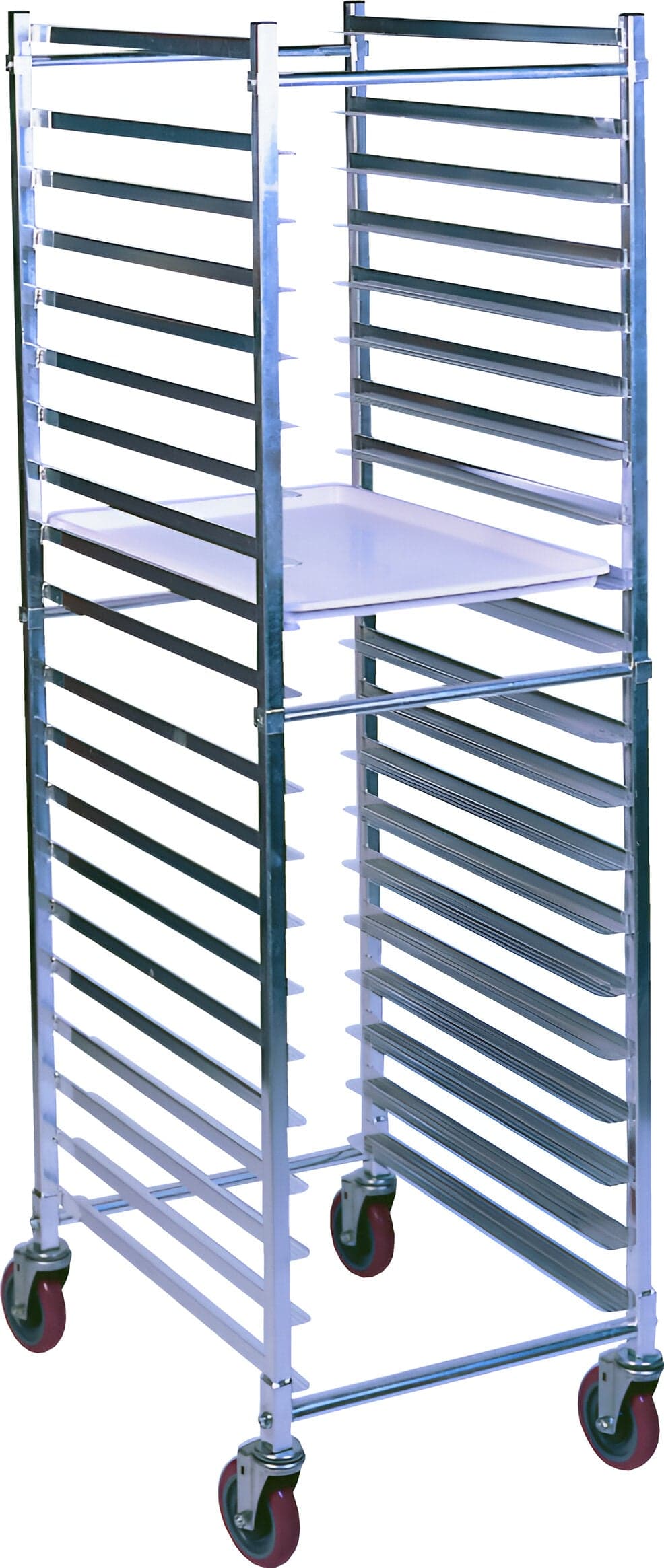 Winholt - 21" Knock-Down Pan Rack With Reinforced Sides And Straight Upright - AL-1820B-KD-XB2S