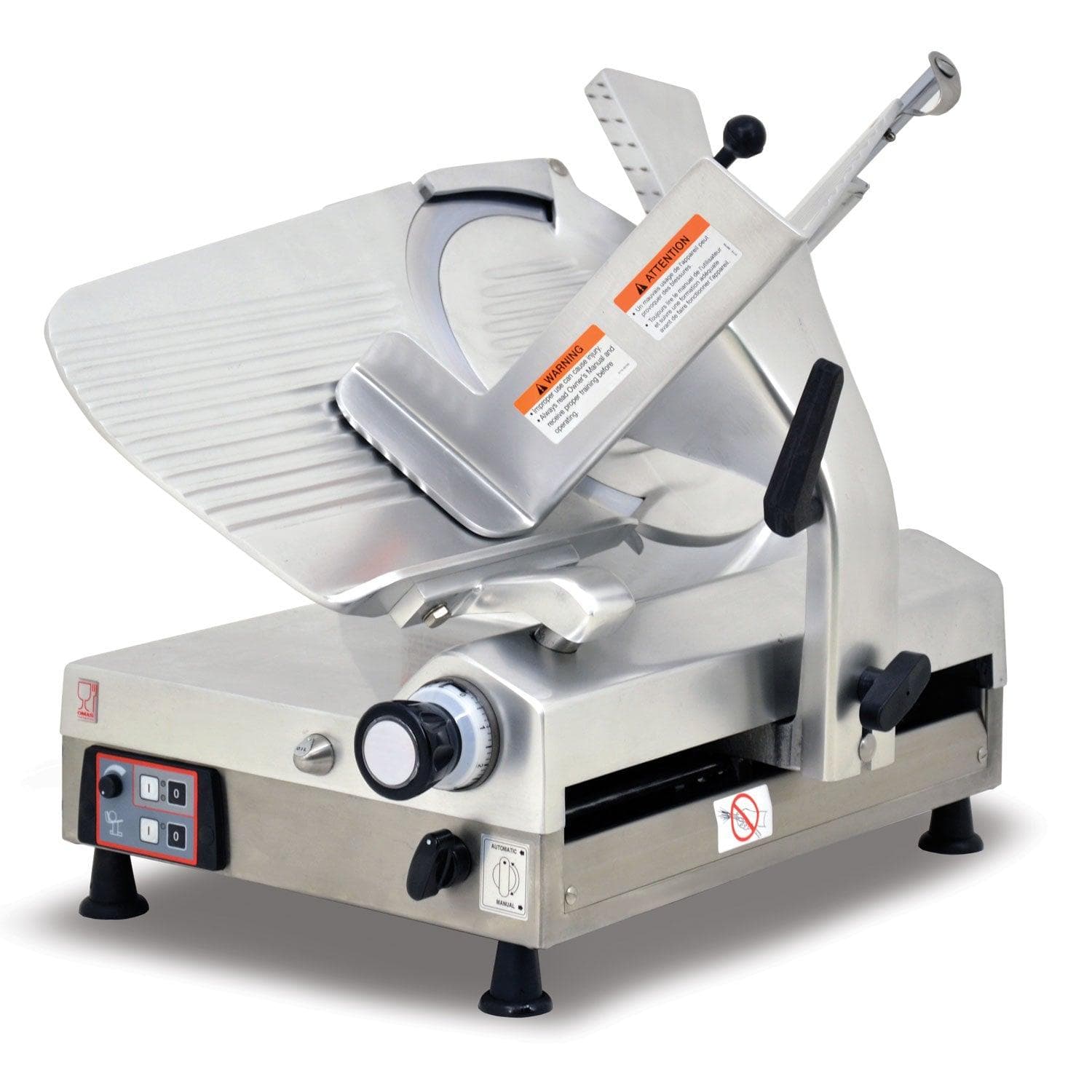 Trento - 13” Gear-Driven Slicer 2 x 0.50 HP Motor - MS-IT-0330-A