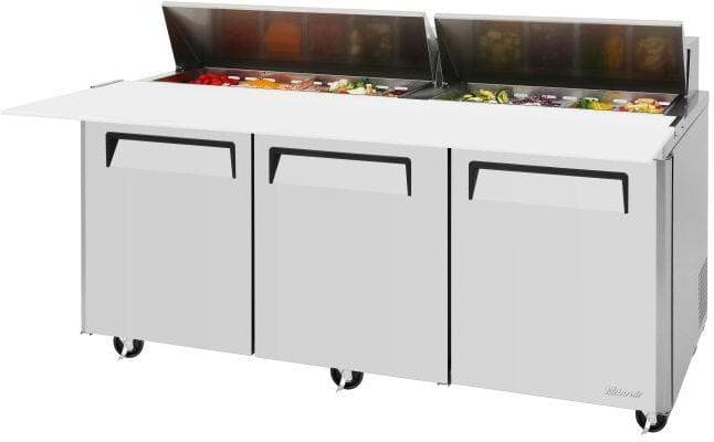 Turbo Air – M3 60.25″ Three-Section Sandwich/Salad Unit with 3 Adjustable PE Coated Wire Shelves – MST-72-18-N (ETA 5-6 Weeks)