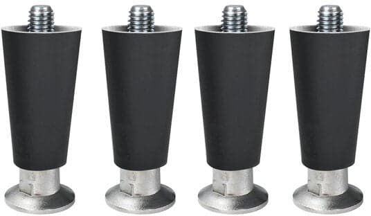 Scotsman - 4" Black Leg Kit for Meridian Series Countertop Ice and Water Dispensers - KLP24A (ETA 5-8 Weeks)