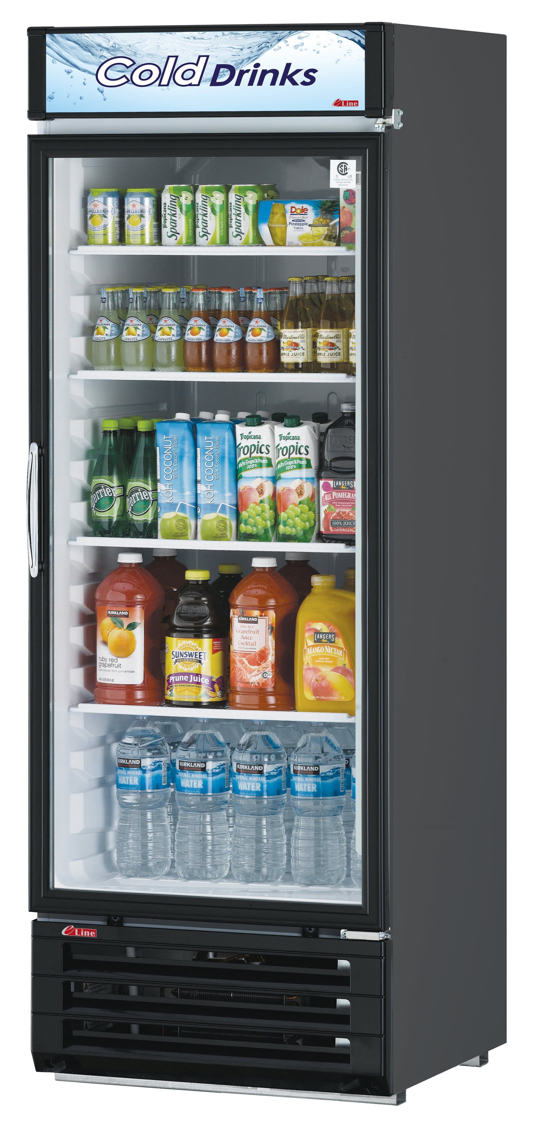 Turbo Air – Standard glass door merchandiser – TGM-22RV(B)-N6