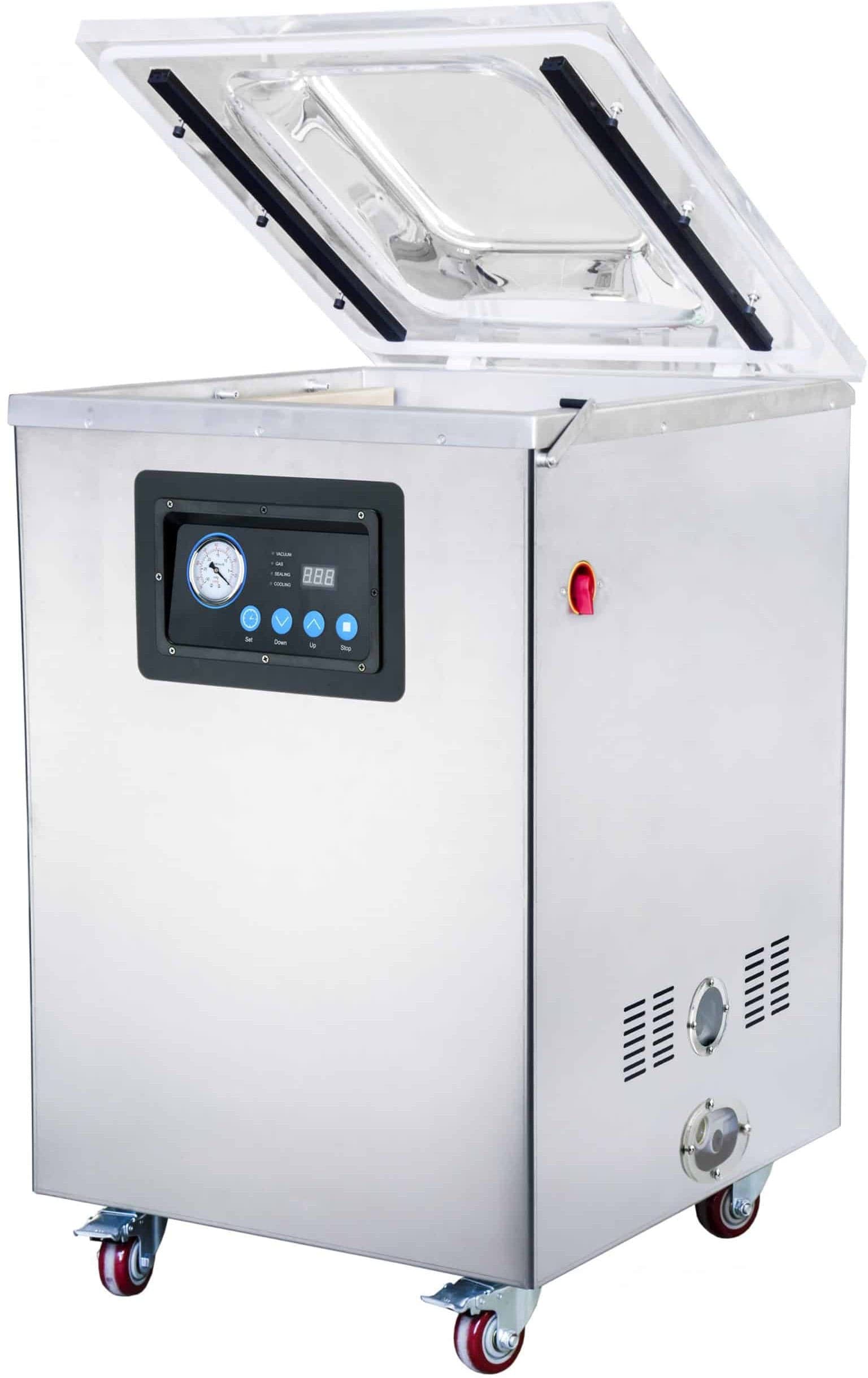 Eurodib DIABLO20D Vacuum Packaging Machine with 2 20″ Seal Bar and 24m³h Vacuum Pump