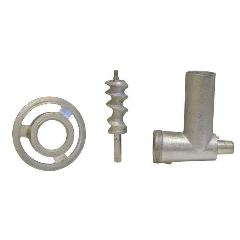 Grinder Head Cylinder, Ring, and Worm Attachment for Mixers