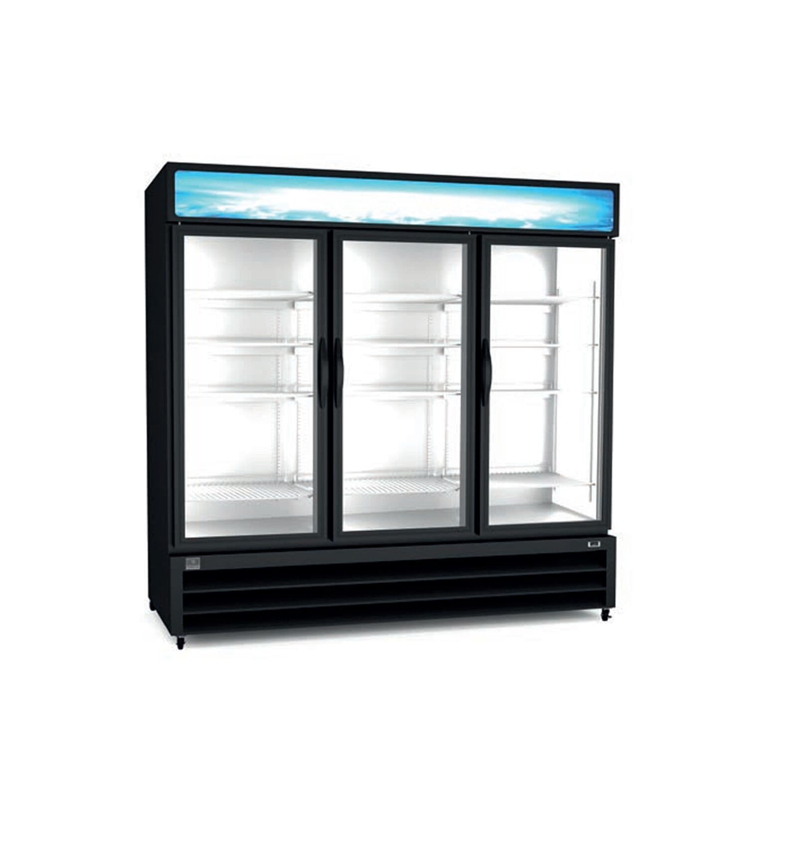 Kelvinator – 72 Cu. Ft. Glass Door Refrigerated Merchandiser – KCHGM72R