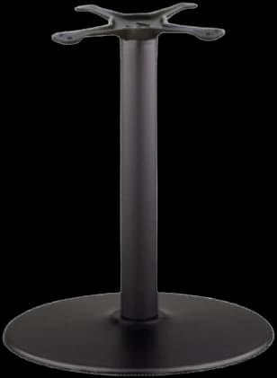 ATS 3-Piece Table Base Kit, 22"R, 4" Dia. Column, Bar Height