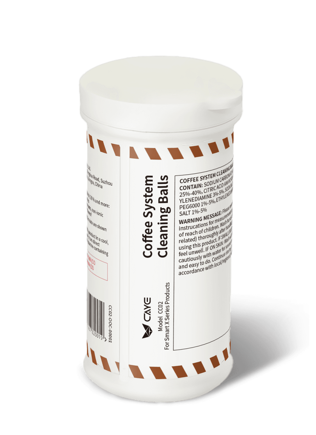 CAYE Coffee System Cleaning Balls, 3 g (15 mm), 30 pcs