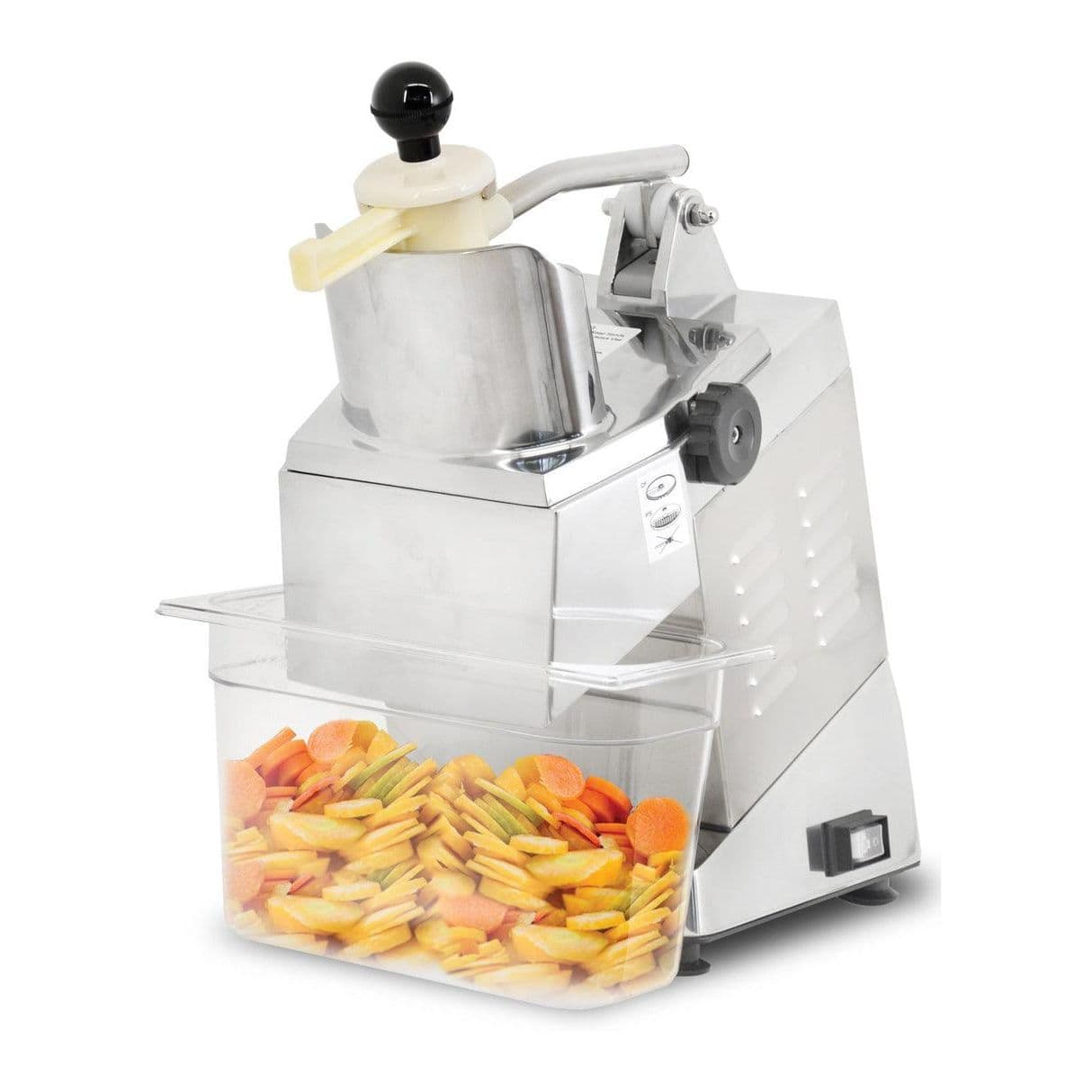 Trento 7 qt Food Processor Cheese and Vegetable Shredder/ Cutter - 0.7 HP, 110 V