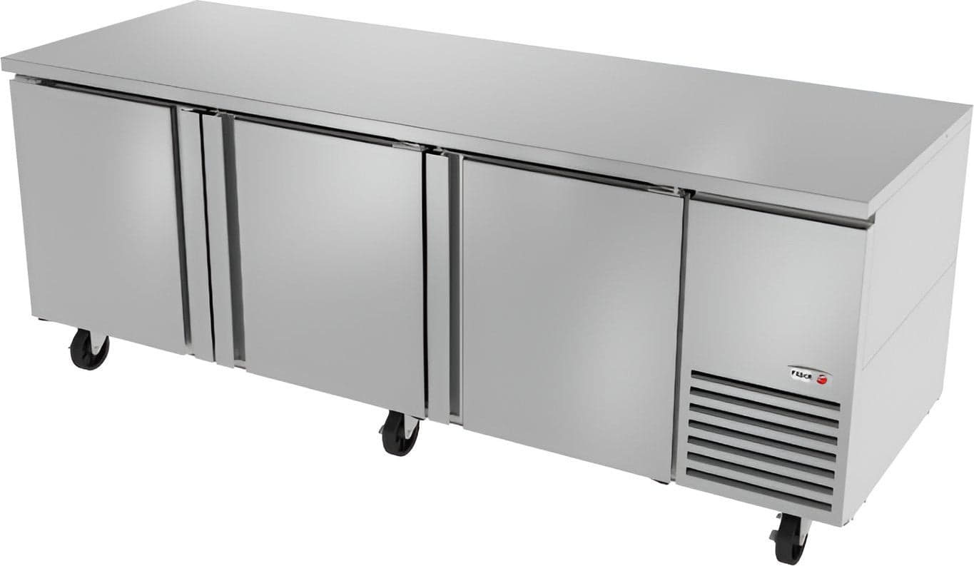 Fagor - SWR Series 115V, 93" Three Door Deep Undercounter Worktops Refrigerator - SWR-93