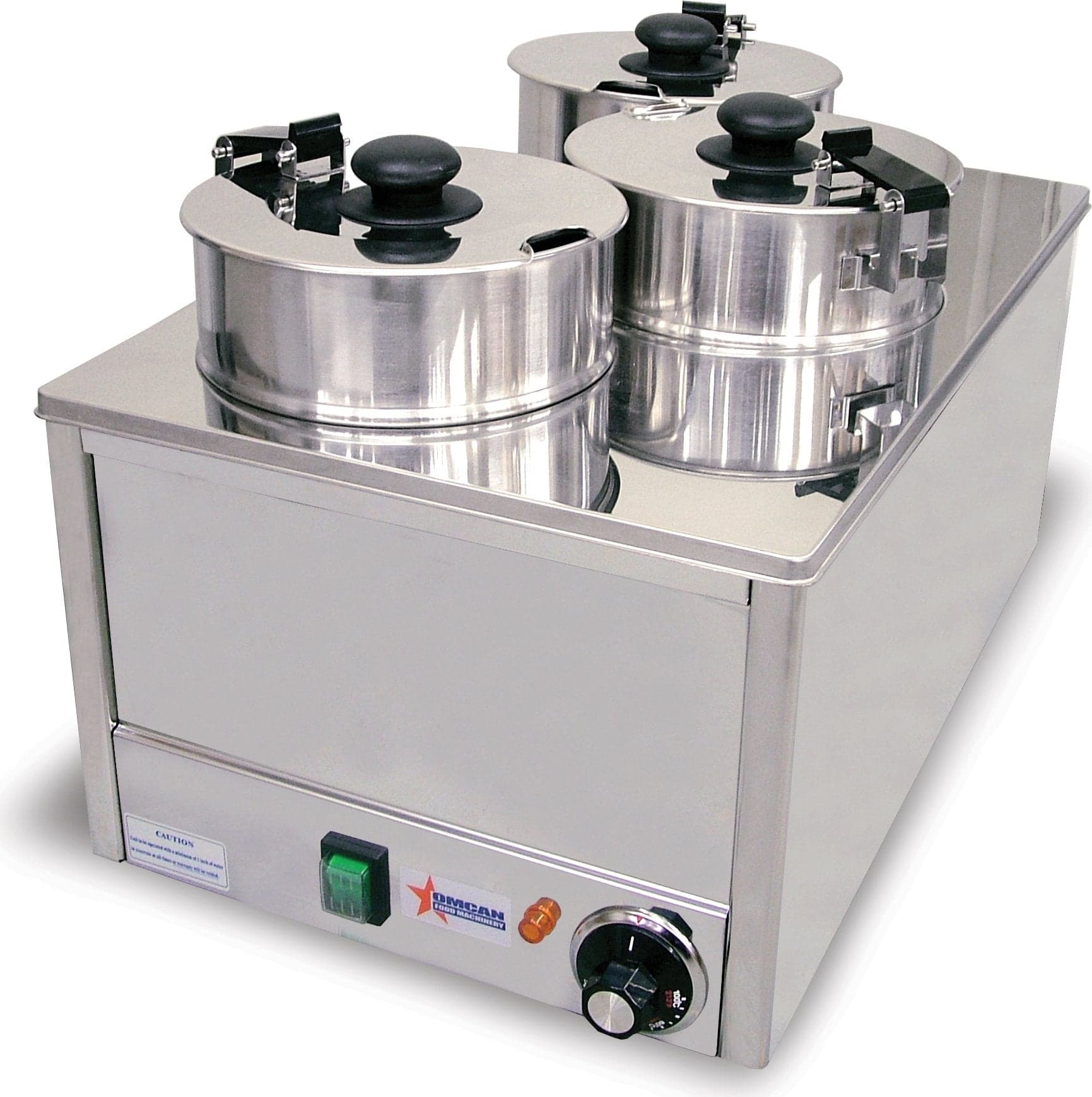 Triple Well Warmer with 3.8L per Container Capacity