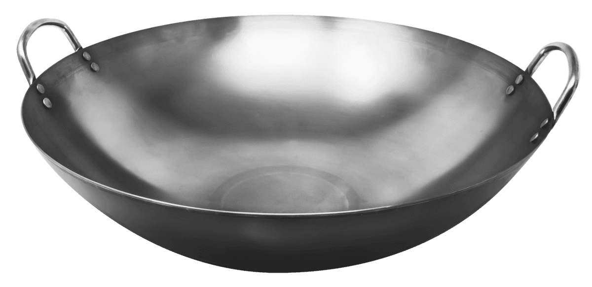 20″ Iron Double Ear Cantonese Wok