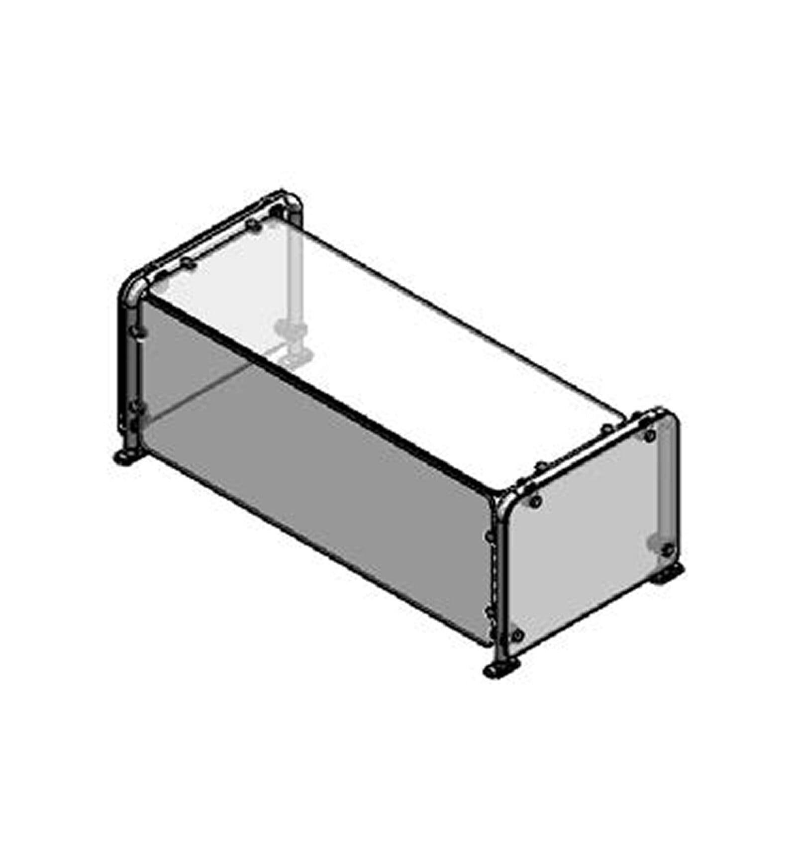 Randell – Serving Line Breath Guard Bent Models – RSB-STSSFF