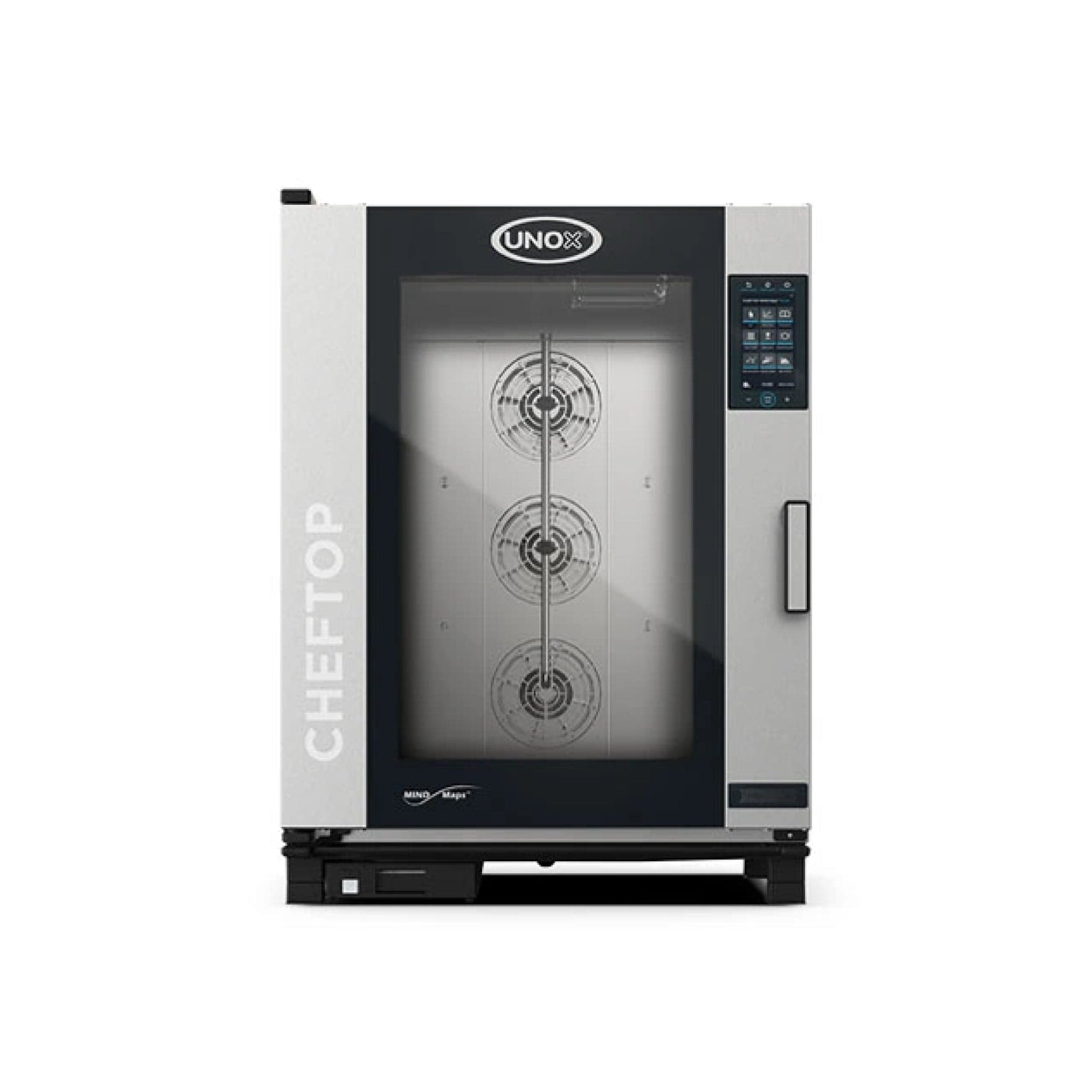 Unox XAVC-10FS-GPRM ChefTop MIND.Maps Plus Liquid Propane Countertop Combi Oven with 120V, 1 Ph – Full Size