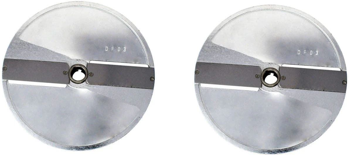 Straight Slicing Disc: 2-Blade 3 mm for items 10835, 10927, 19476 Food Processors