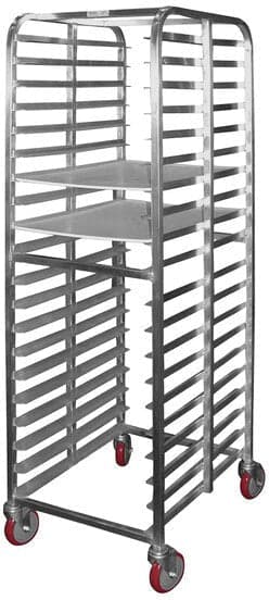 Winholt - 20 Assembled Pan End Load Aluminum Bun / Sheet Pan Rack - AL-1810B-XB