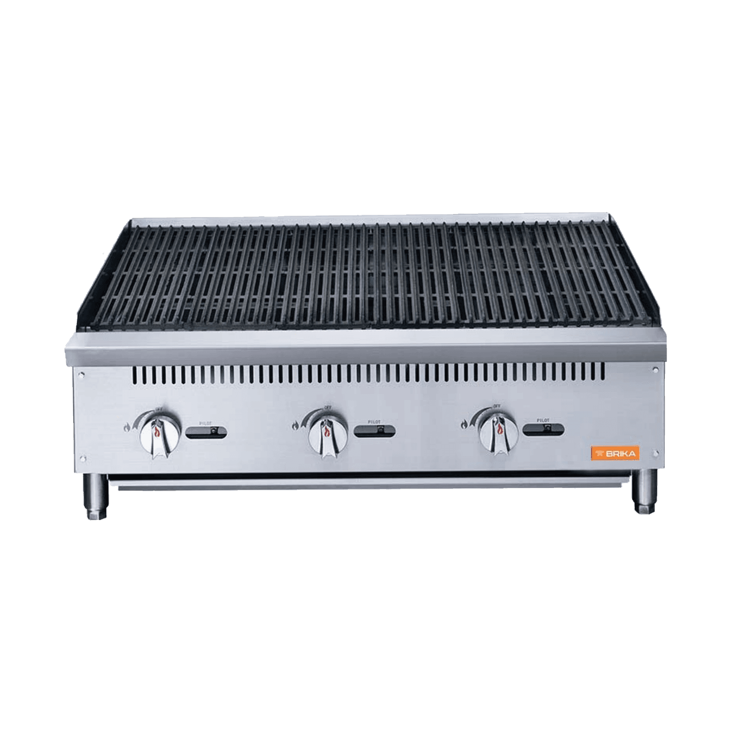 Brika BRB-36 Charbroiler – Natural Gas