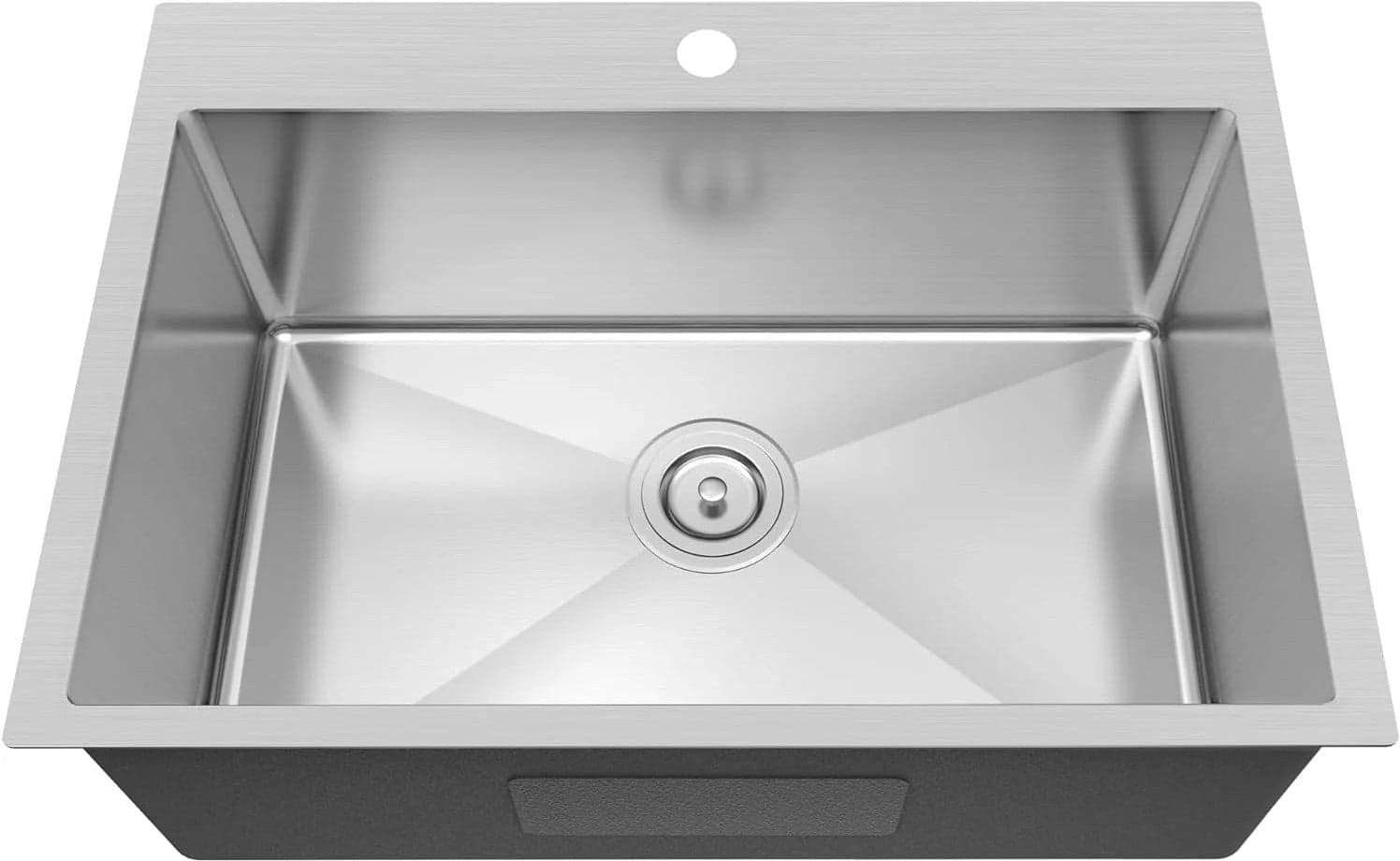 Winholt - 20" x 28" x 12" Stainless Steel Deep Bowl Drop-In Sink - WS-DIS-FE-2028-12DP