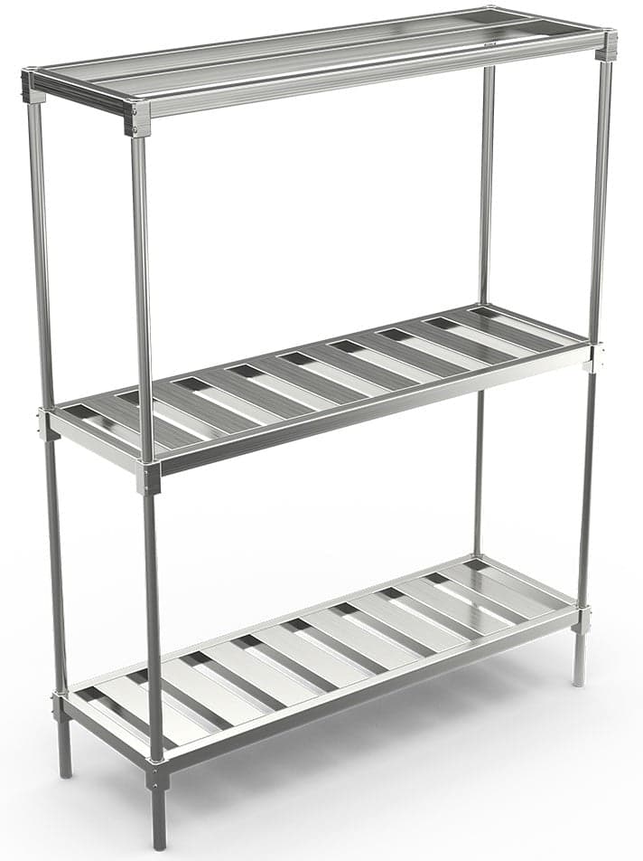 Winholt - 20" Aluminum E-Channel Shelves Beer Keg Racks - BKR-722076