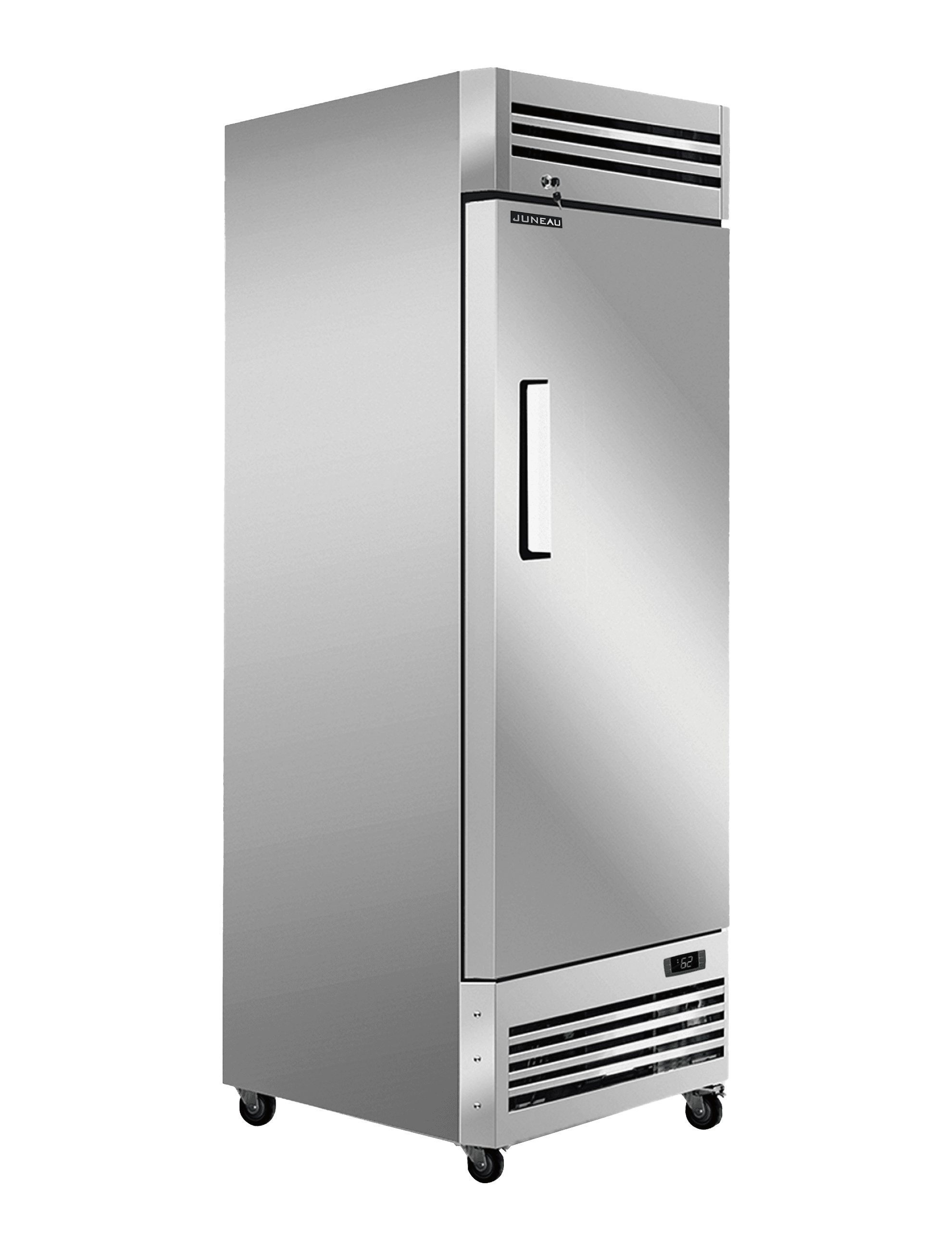 Juneau 27″ One (1) Door Reach-In Freezer, 18 cu.ft. capacity, Stainless Steel
