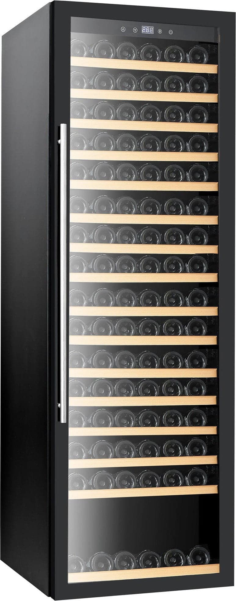 Vinovero 27" Single Zone Wine Cooler with 192 Bottle Capacity and Black Full Glass Door