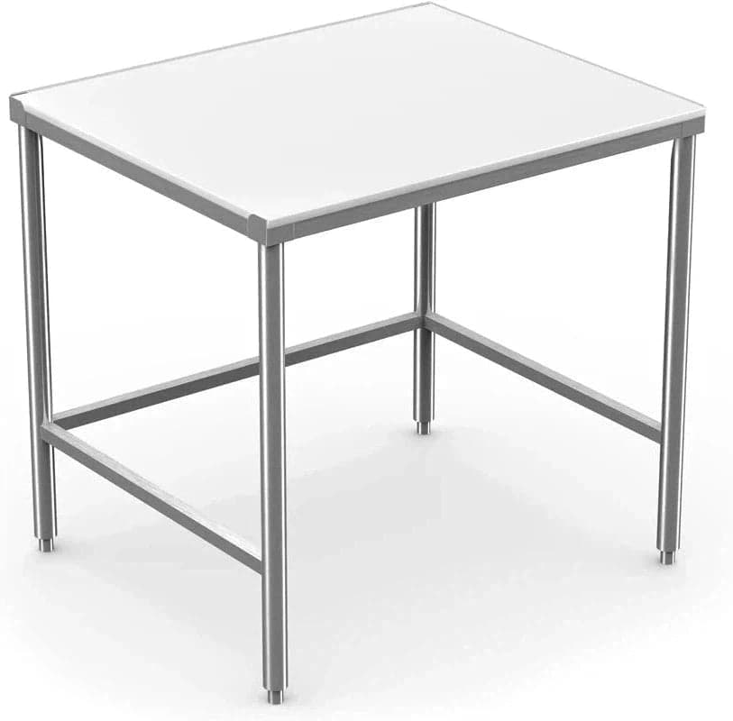 Winholt - 24" x 48" Stainless Steel Mid-Shelf Work Table - STCT-2448-MS