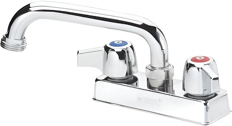 Deck Mounted with 10″ Long Spout Faucet (Low-Lead)