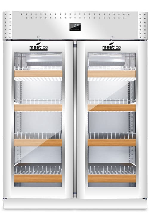 Meatico – Wine Cabinet Double Door Polish SS – ACN51F