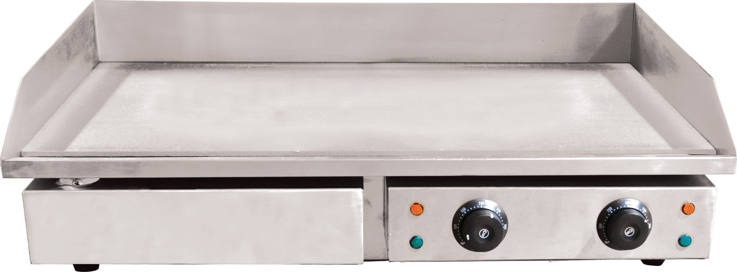 29″ Stainless Steel Countertop Griddle with Smooth Surface – 220 V, 1Ph