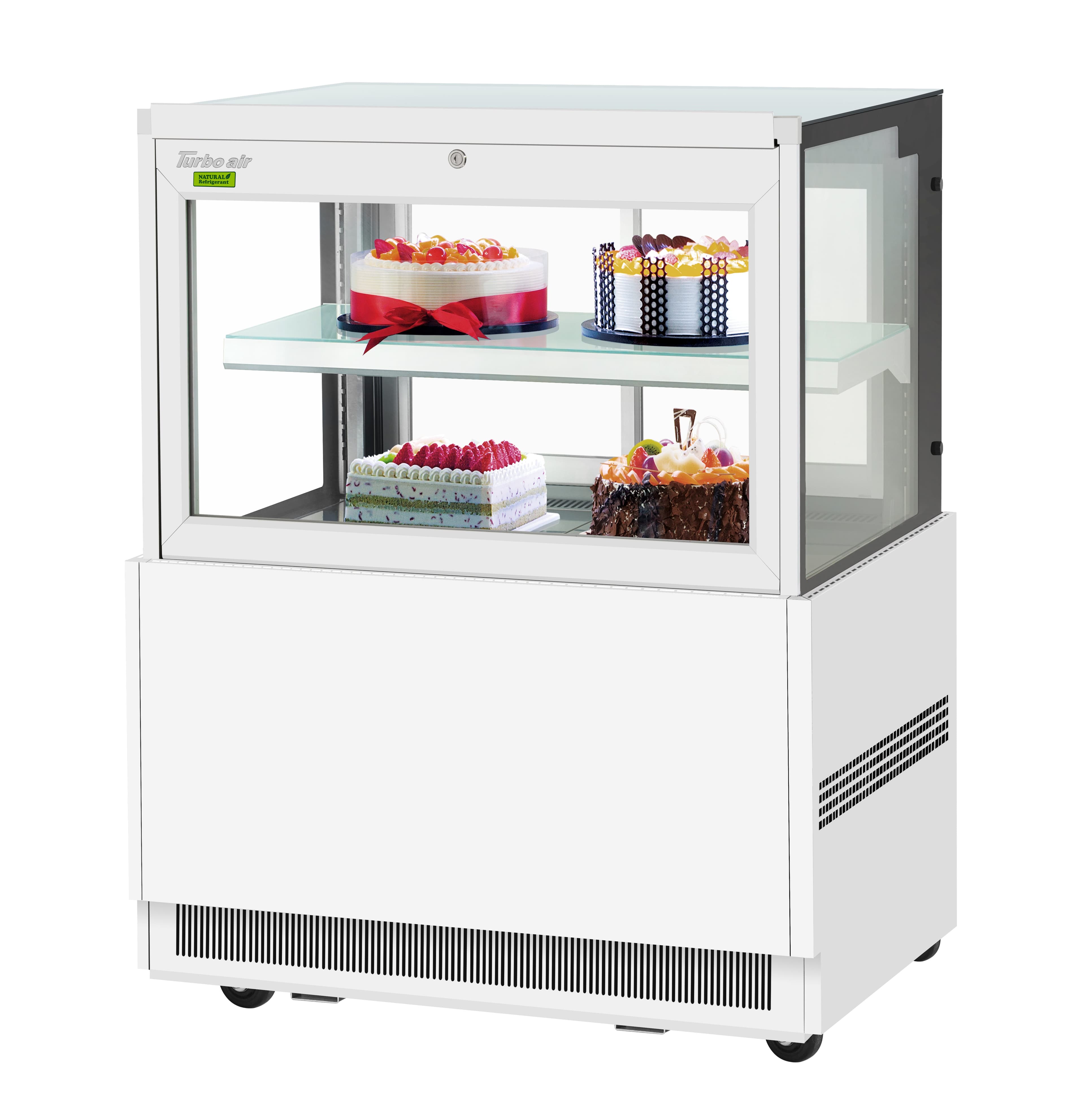 Turbo Air – Refrigerated Bakery Display Case, 35-3/8″ Wide – TBP36-46FN-W(B)