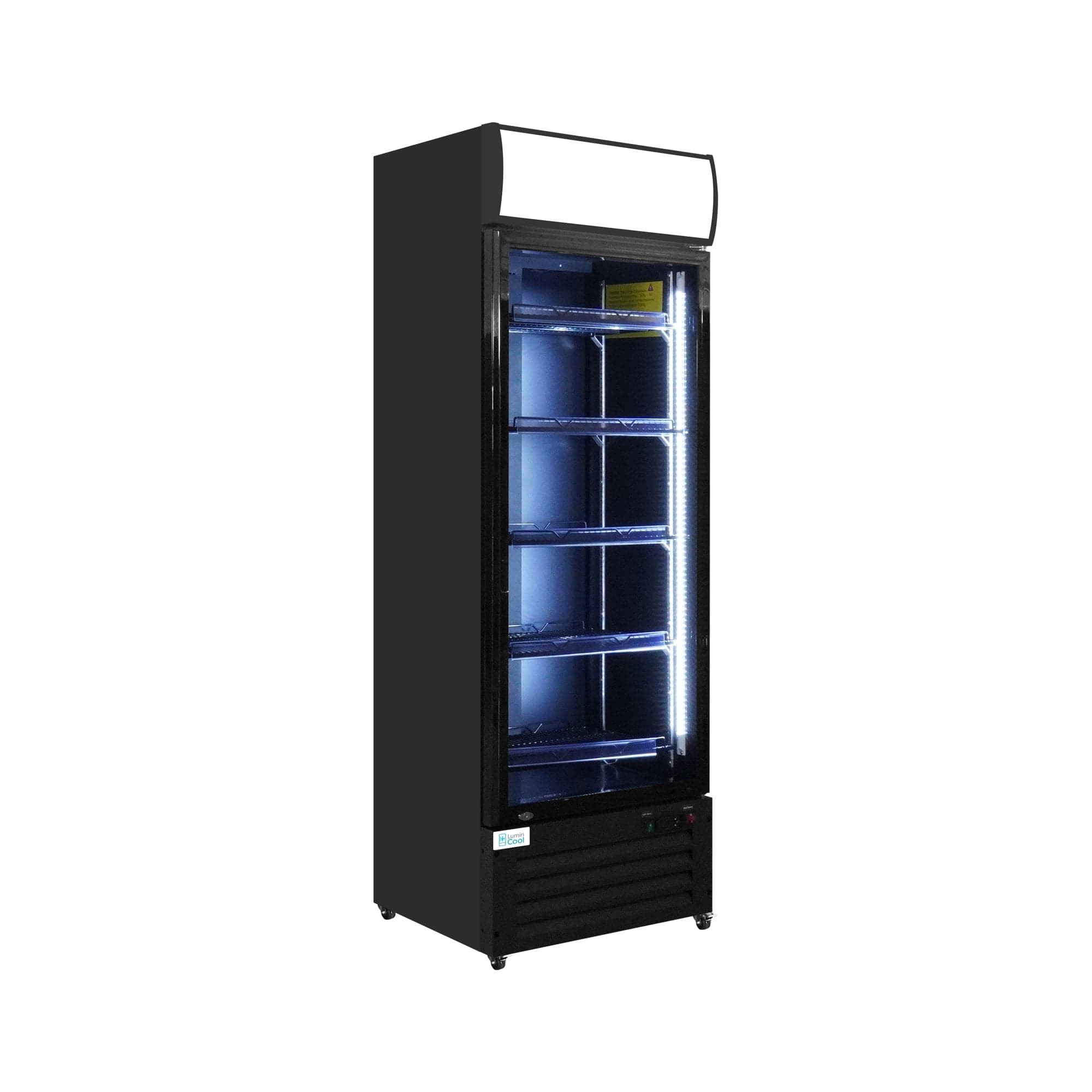 COLDZONE – 25RS-G1 SINGLE DOOR GLASS WITH STEEL BODY 25″